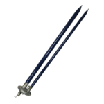 Фланець емальований з ТЕНом 800W 230V d63 мм L420 мм