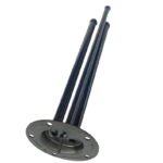 Фланець для бойлера D:93mm L:340mm для двох сухих ТЕНів