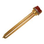 ТЕН 2000W різьбовий з терморегулятором 1 ¼” мідь Китай