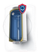 Tesy GCV 504516 D AO4 TS2R ANTICALC - накопительный бойлер Тэси с сухими тэнами