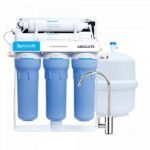 Ecosoft Фильтр обратного осмоса Absolute 5-50P с помпой на станине (50 галл DOW, кран модерн)