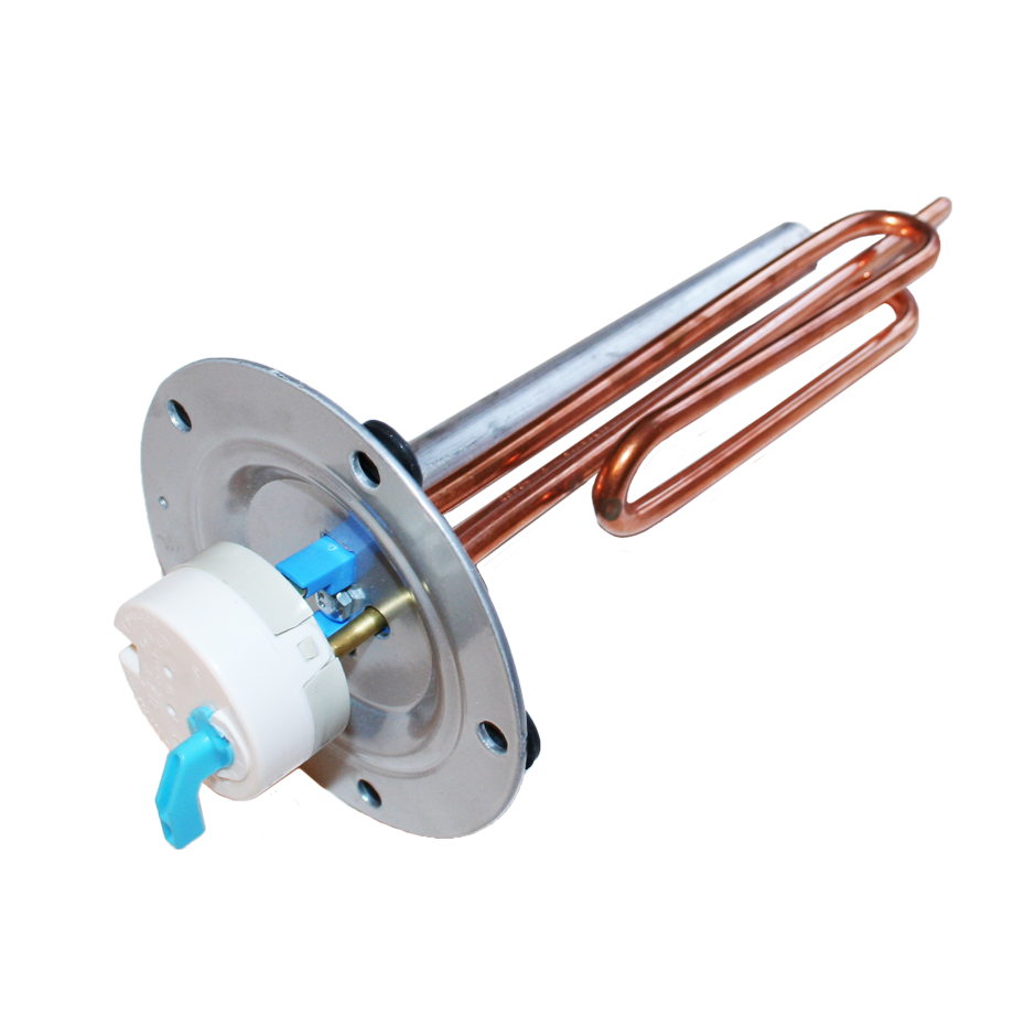 a19eaecb576850827dc461445196a616 ТЕН для бойлера Thermex 1500 Вт в зборі з термостатом - Зображення 1