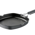 Сковорода гриль Ardesto Gemini 24 см, серый, алюминий