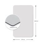 Дзеркало акрилове самоклеюче 270х420х2мм SW-00000747 - Зображення 3