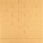 3D панель самоклеюча 700х770х3мм цегла Жовто-пісочна (009-3) SW-00000229