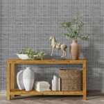 Панель-рейка в рулоні 2900х350х6мм Графітове дерево SW-00002067 - Зображення 6