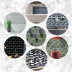 Самоклеюча поліуретанова плитка сіро-фіолетова мозаїка 305х305х1мм SW-00001194 - Зображення 7