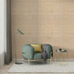 Самоклеюча декоративна 3D панель 700х770х5мм Бежева смужка цегла (184) SW-00000489 - Зображення 5