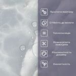 Самоклеюча стінова PET плитка у рулоні 600х3000х2мм SW-00001700 - Зображення 4