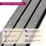 Рейка декоративна PS 2900х115х12мм Світло-сірий дуб SW-00001740 - Зображення 3