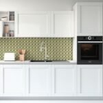 Самоклеюча алюмінієва плитка Зелене золото зі стразами SW-00001172 - Зображення 6