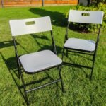 Складний стілець 46х42,5х86см Білий SW-00001610 - Зображення 5