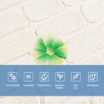 Панель стінова 3D 700х700х4мм Зелені квіти SW-00001976 - Зображення 4