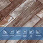 Самоклеюча декоративна 3D панель 700x700x5мм Коричневе дерево (049) SW-00000152 - Зображення 4