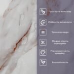 Самоклеюча стінова PET плитка у рулоні 600х3000х2мм SW-00001696 - Зображення 4