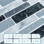 Самоклеюча поліуретанова плитка під мармур 305х305х1мм SW-00001174 - Зображення 6