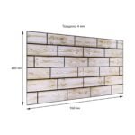 Декоративна ПВХ панель 960х480х4мм SW-00000577 - Зображення 3