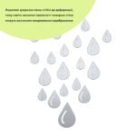 Дзеркальний декор акриловий самоклеючий Краплі срібло,20шт (D) SW-00002492 - Зображення 2