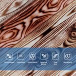 Панель стінова 700х700х3мм Червоне дерево SW-00001896 - Зображення 4