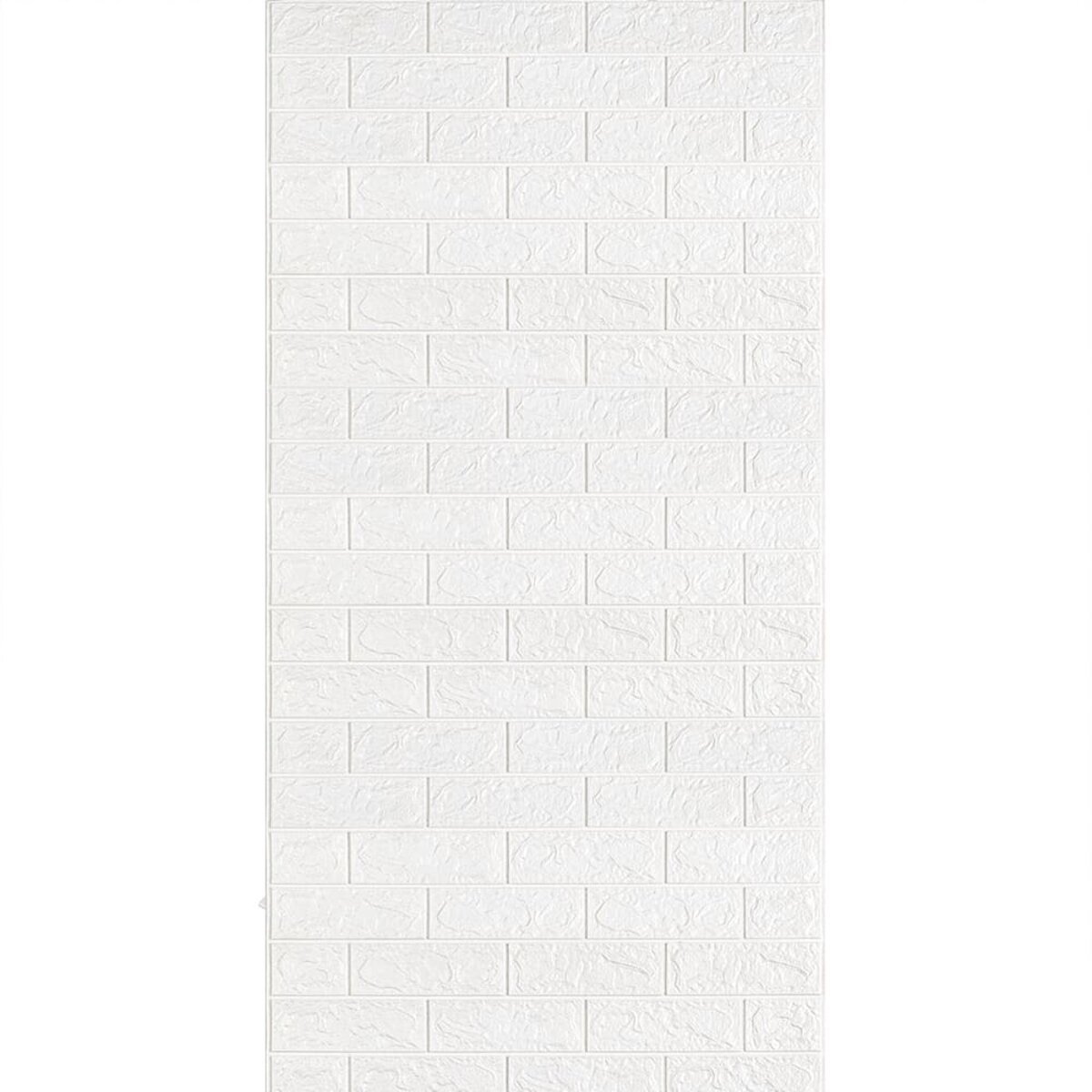 0bfcb83bf9-1_resize_1200x1200 Самоклеюча 3D панель під Білу Цеглу в рулоні 3080x700x3мм (R001-3) SW-00001393 - Зображення 1
