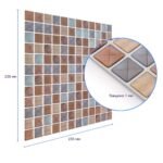 Самоклеюча поліуретанова плитка 235х235х1мм (D) SW-00001939 - Зображення 3