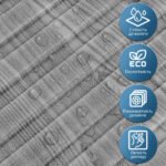 Панель-рейка в рулоні 2900х350х6мм Графітове дерево SW-00002067 - Зображення 5