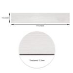 Самоклеюча вінілова плитка 152.4х914.4х1.5мм Молочне дерево, ціна за 1 шт. (СВП-009) Матова SW-00000287 - Зображення 3