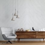 Декоративна ПВХ плита 1,22м х 2,44м х 3мм Білий мармур SW-00001399 - Зображення 8