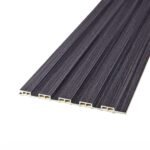 Рейка декоративна WPC стінова 3000х150х9мм Графіт SW-00001871