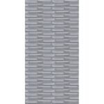 Самоклеюча 3D панель 3080x700x5мм Кладка Срібло SW-00001760