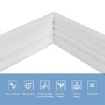 Плінтус РР самоклеючий 2300х140х4мм Білий (D) SW-00001808 - Зображення 5