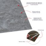 Самоклеюча LVT плитка 457х457х1.5мм (D) SW-00002458 - Зображення 4