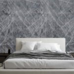 Декоративна ПВХ плита 1,22м х 2,44м х 3мм Сірий натуральний мармур SW-00001406 - Зображення 8