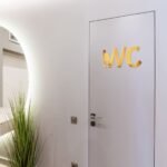 Дзеркальний декор акриловий самоклеючий WC золото, 3шт (D) SW-00002525 - Зображення 6