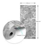 Самоклеючі шпалери 2800х450х1,5мм Чорний мармур SW-00000730 - Зображення 8