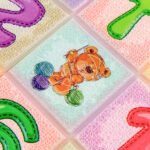 Набір панелей стінових 3D 700х1400х4мм Абетка (2шт) SW-00002352 - Зображення 7