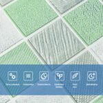 Панель стінова 3D 700х700х4мм Мозаїка зелена SW-00002010 - Зображення 4