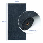 Самоклеюча плитка під ковролін в рулоні темно-сірий 600х3000мм SW-00002587 - Зображення 3