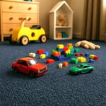 Самоклеюча плитка під ковролін в рулоні синій 600х3000мм SW-00002585 - Зображення 5