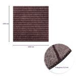 Самоклеюча плитка під ковролін моко 600х600х4,5мм SW-00002489 - Зображення 3