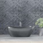 Декоративна ПВХ плита 1,22м х 2,44м х 3мм Сірий натуральний мармур SW-00001406 - Зображення 7