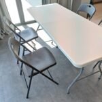 Складний стілець 46х52х79см Чорний SW-00001608 - Зображення 9