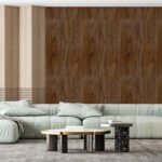 Самоклеюча вінілова плитка в рулоні 600х3000х2мм Каштан Мат SW-00001178 - Зображення 6