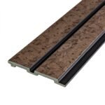 Рейка декоративна PS 2900х118х12мм Шоколадний мармур SW-00001754