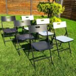 Складной стілець 46х42,5х86см Чорний SW-00001611 - Зображення 6