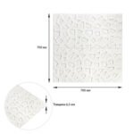 Самоклеюча декоративна настінно-стельова 3D панель 700х700х6,5мм Павутина (115) SW-00000007 - Зображення 5