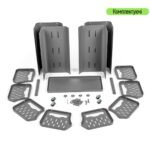 Стелаж універсальний для зберігання чотириярусний 60х30х77см SW-00002260 - Зображення 8