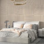 Покриття вінілове самоклеюче 3D рейки 600х600х2,8мм Ясен кремовий SW-00002199 - Зображення 6