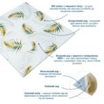 Панель стінова 3D 680х670х4мм Папороть на білому фоні (D) SW-00001981 - Зображення 2