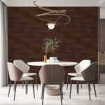 Самоклеюча вінілова плитка 152.4х914.4х1.5мм Венге, ціна за 1 шт. (СВП-011) Матова SW-00001130 - Зображення 5